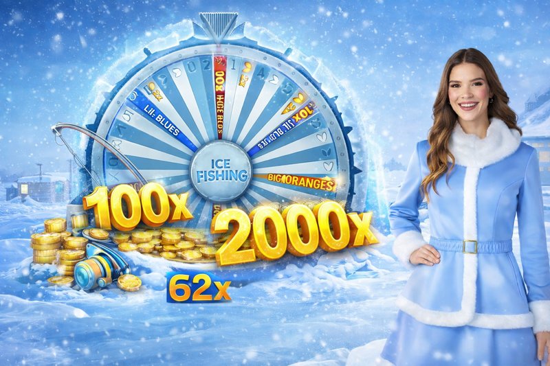 Image: Eiskalt im Glück - Entdecken Sie das neue Ice Fishing Online Casino